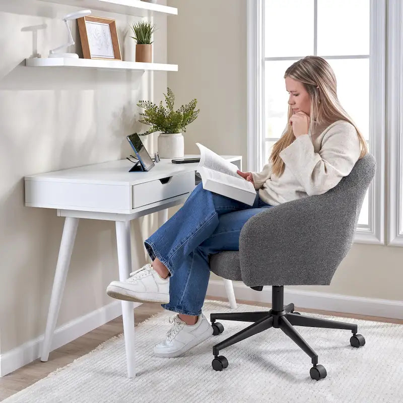 Mid Century Modern Desk Chair for Home Office