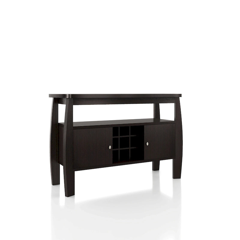 51-inch Cappuccino 1-Shelf Buffet Table