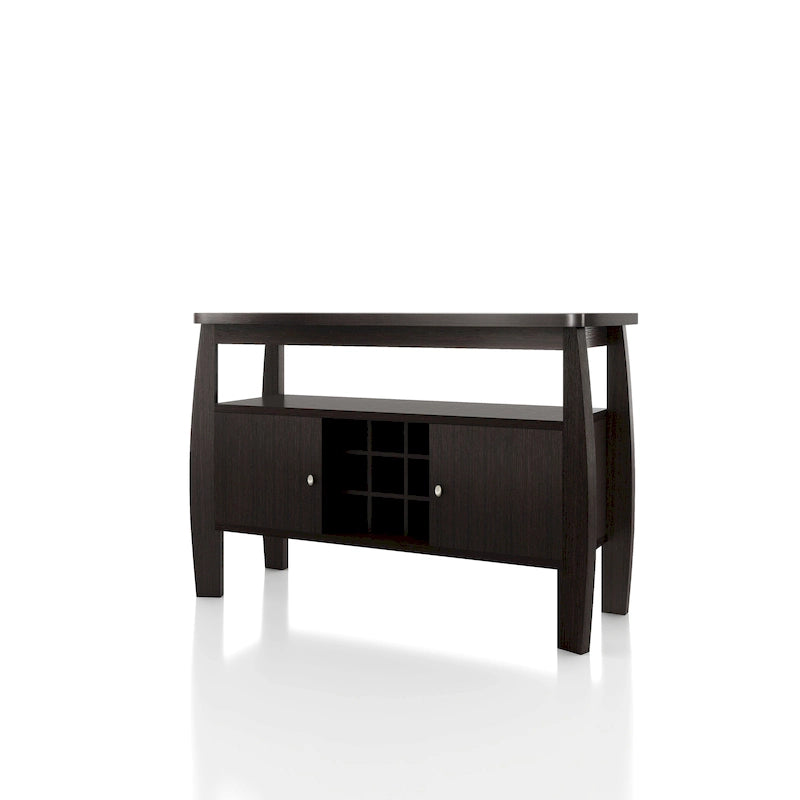 51-inch Cappuccino 1-Shelf Buffet Table