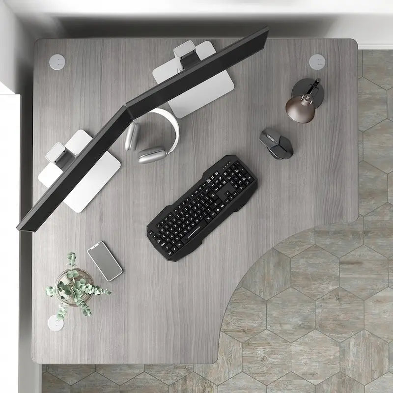 48W Corner Computer Desk