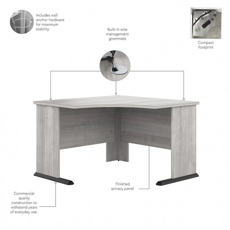 48W Corner Computer Desk