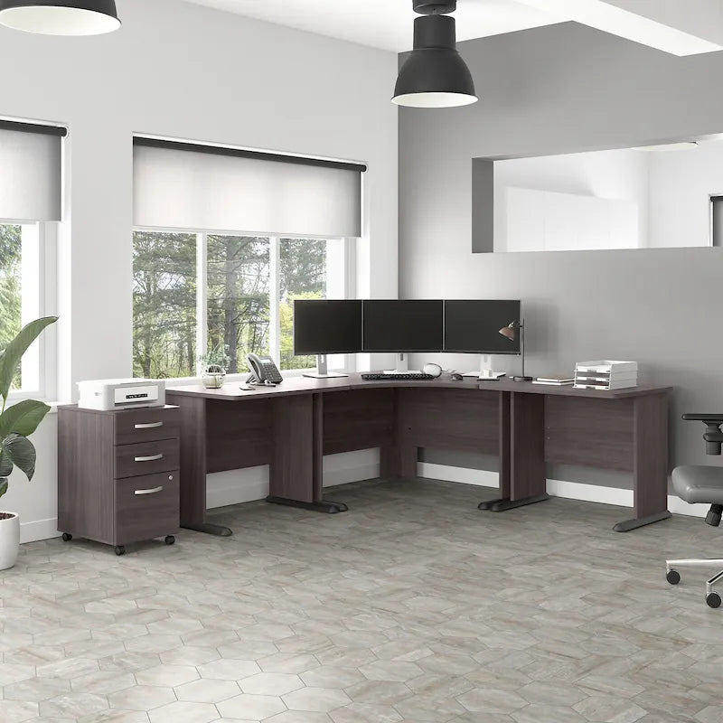 48W Corner Computer Desk