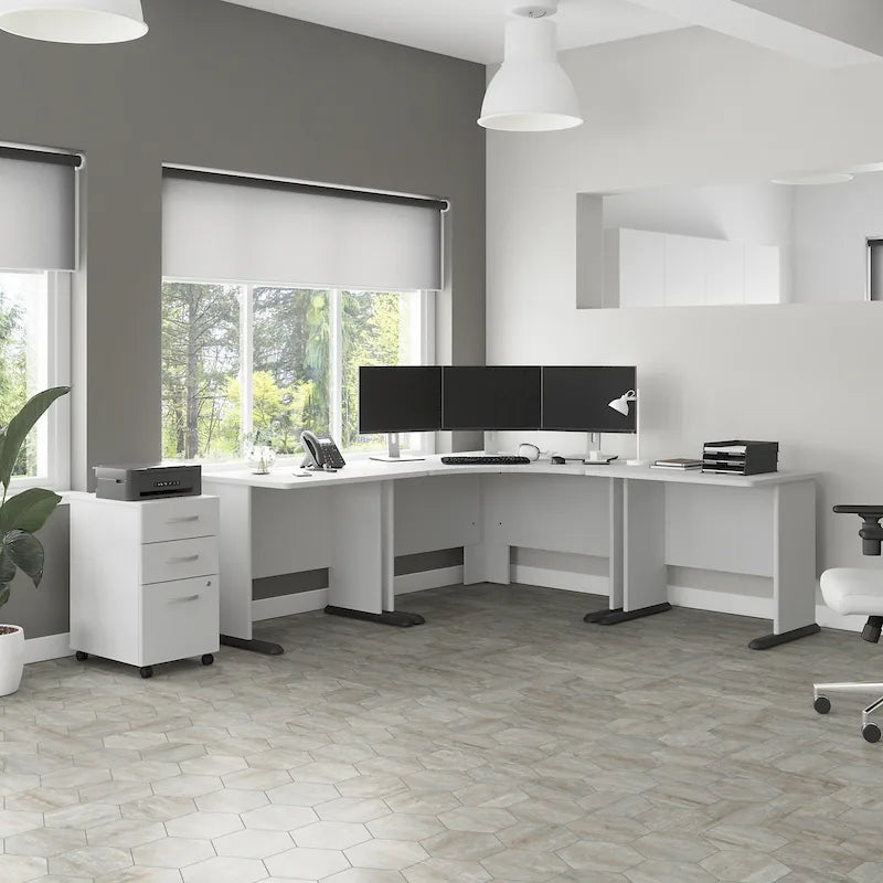 48W Corner Computer Desk