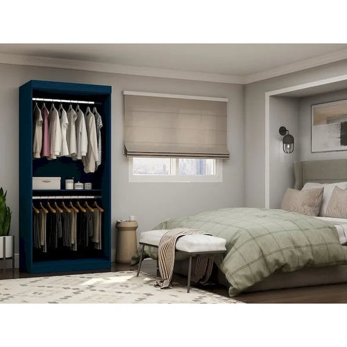 68W Queen Murphy Bed with Desk for Guest Room