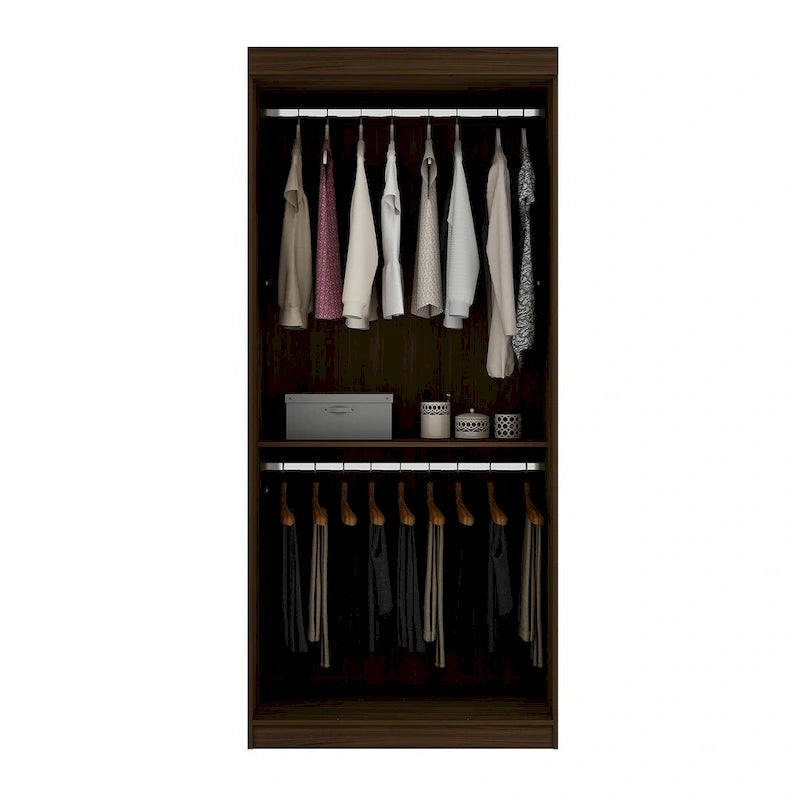 68W Queen Murphy Bed with Desk for Guest Room