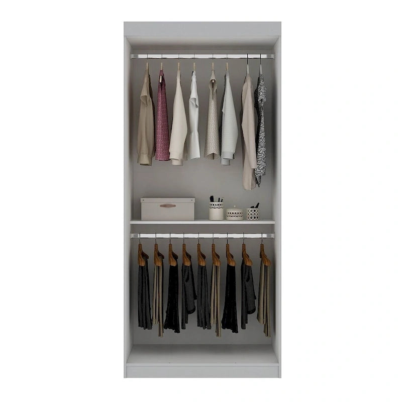68W Queen Murphy Bed with Desk for Guest Room