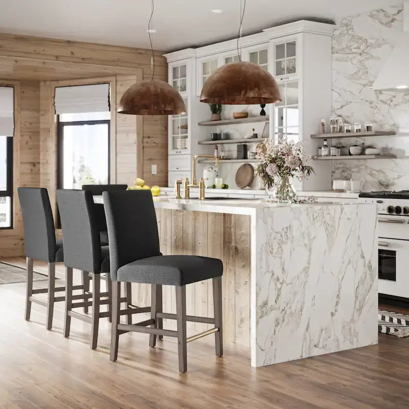 Upholstered 25 Counter Height Bar Stool