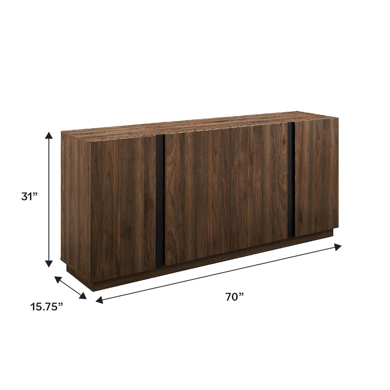 70-inch Minimal 4-Door Buffet