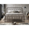 Victorian Style Metal Platform Bed
