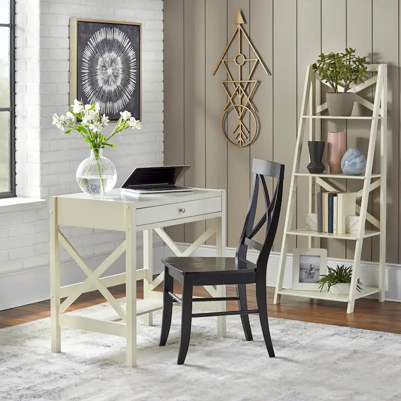X-Frame Farmhouse Wood Desk