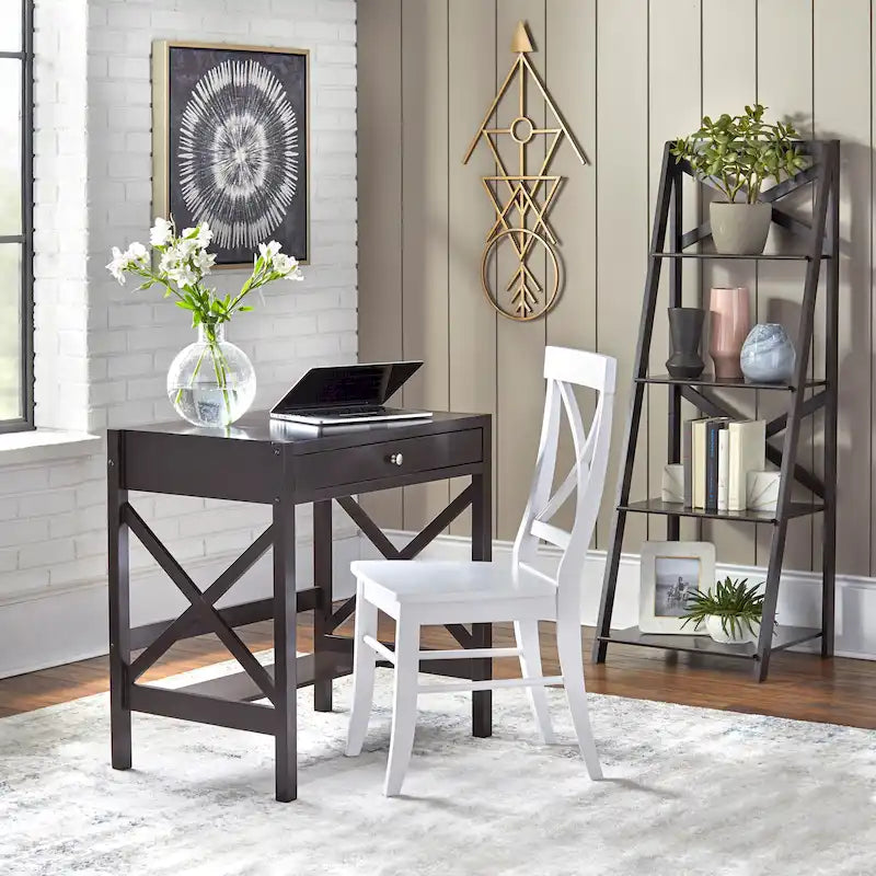 X-Frame Farmhouse Wood Desk