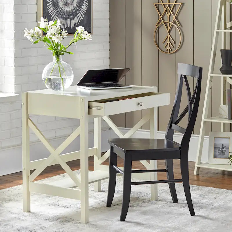 X-Frame Farmhouse Wood Desk