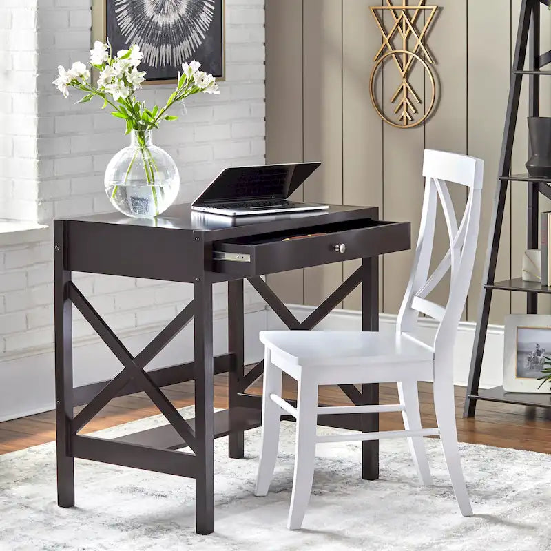 X-Frame Farmhouse Wood Desk