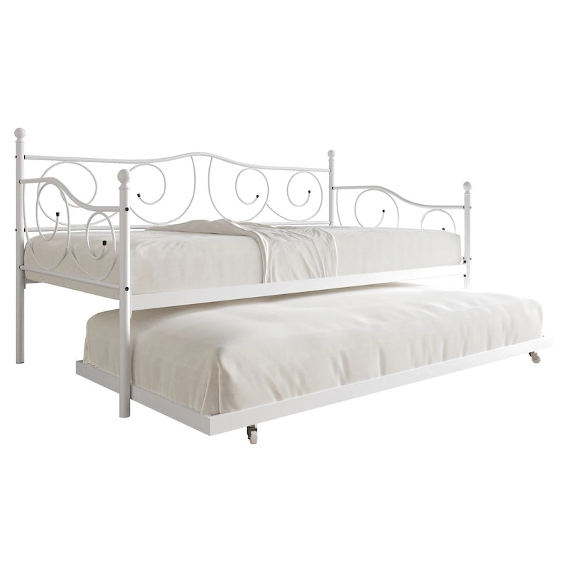 V-Channel Headboard Storage Platform Bed