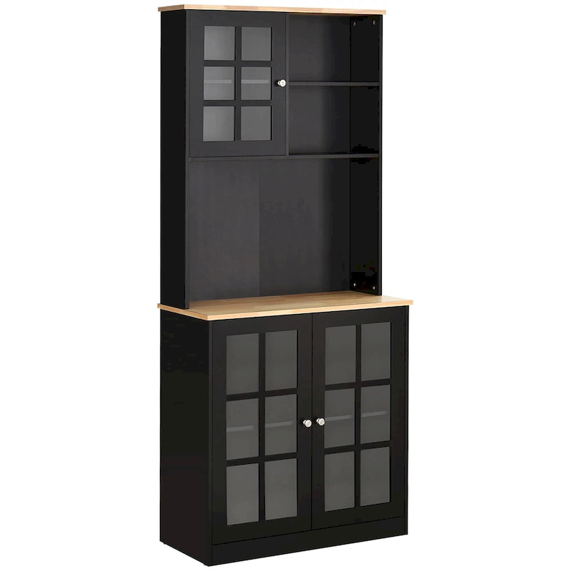 72-inch Transitional Kitchen Cabinet Pantry