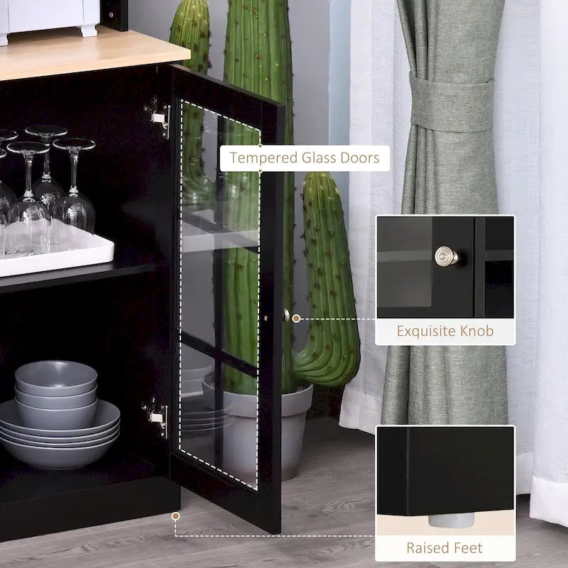 72-inch Transitional Kitchen Cabinet Pantry