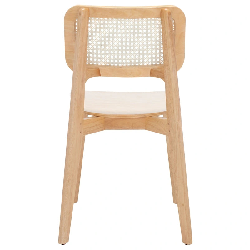 Cane Dining Chair - 17W x 20D x 32H