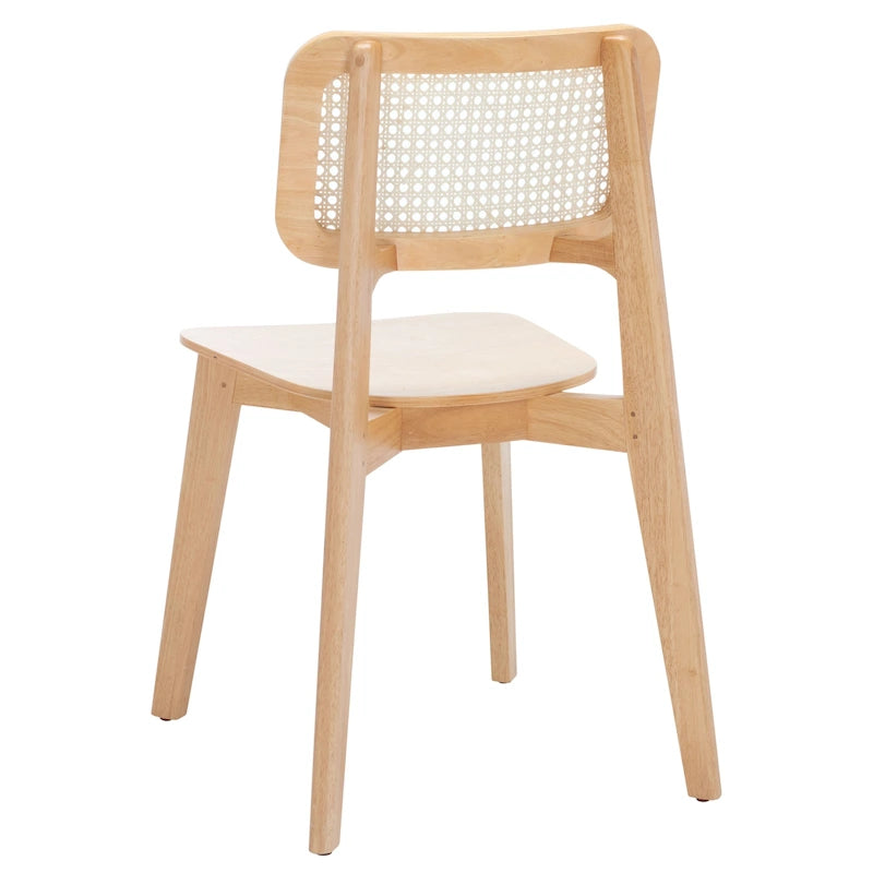 Cane Dining Chair - 17W x 20D x 32H