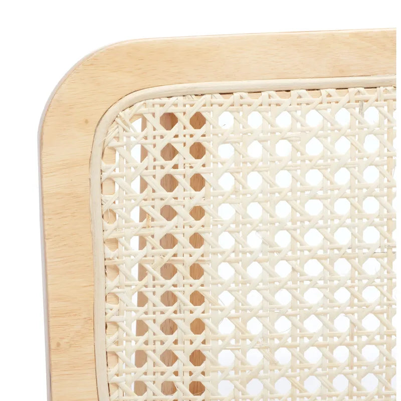 Cane Dining Chair - 17W x 20D x 32H