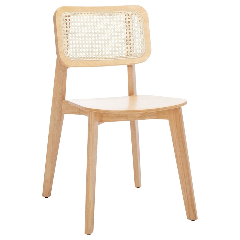 Cane Dining Chair - 17W x 20D x 32H