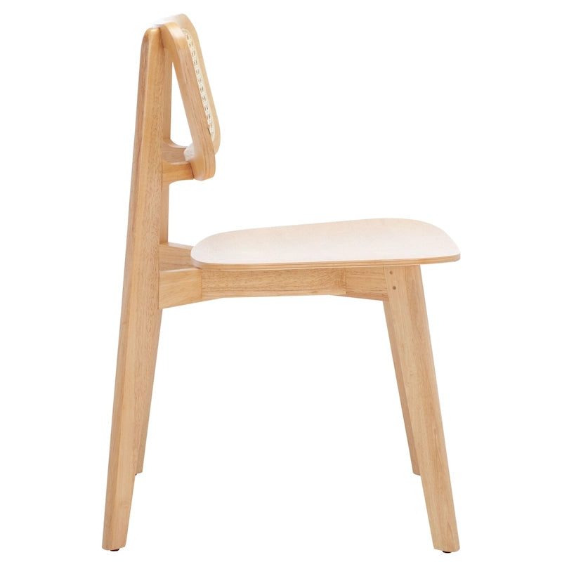 Cane Dining Chair - 17W x 20D x 32H