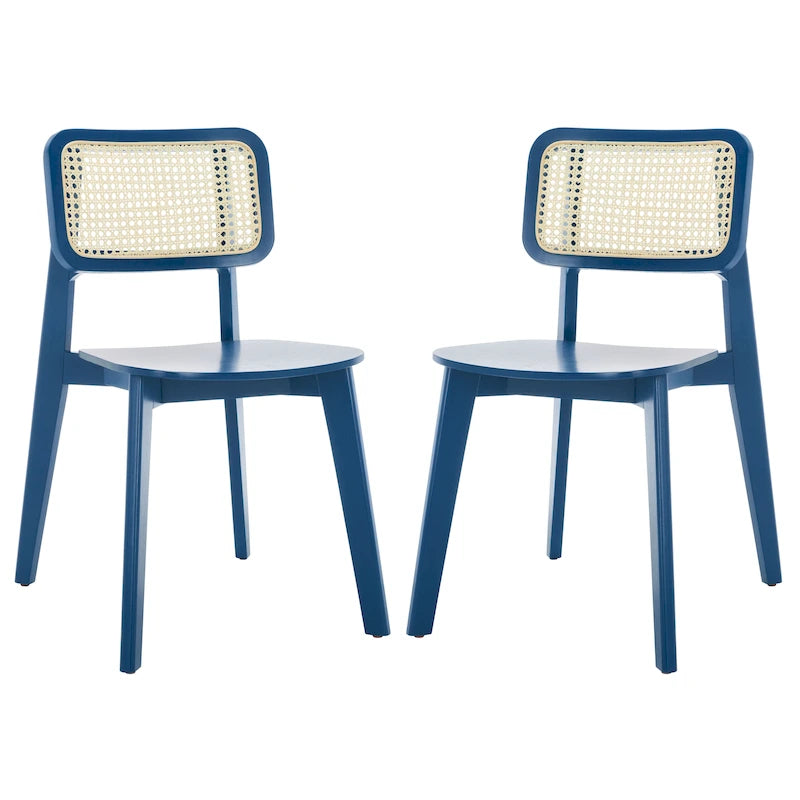 Cane Dining Chair - 17W x 20D x 32H