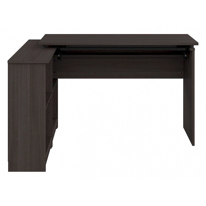 52W Standing Corner Desk with Shelves